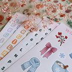 Stickerbogen Washi Tape