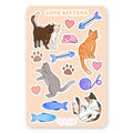 Stickervel Katten