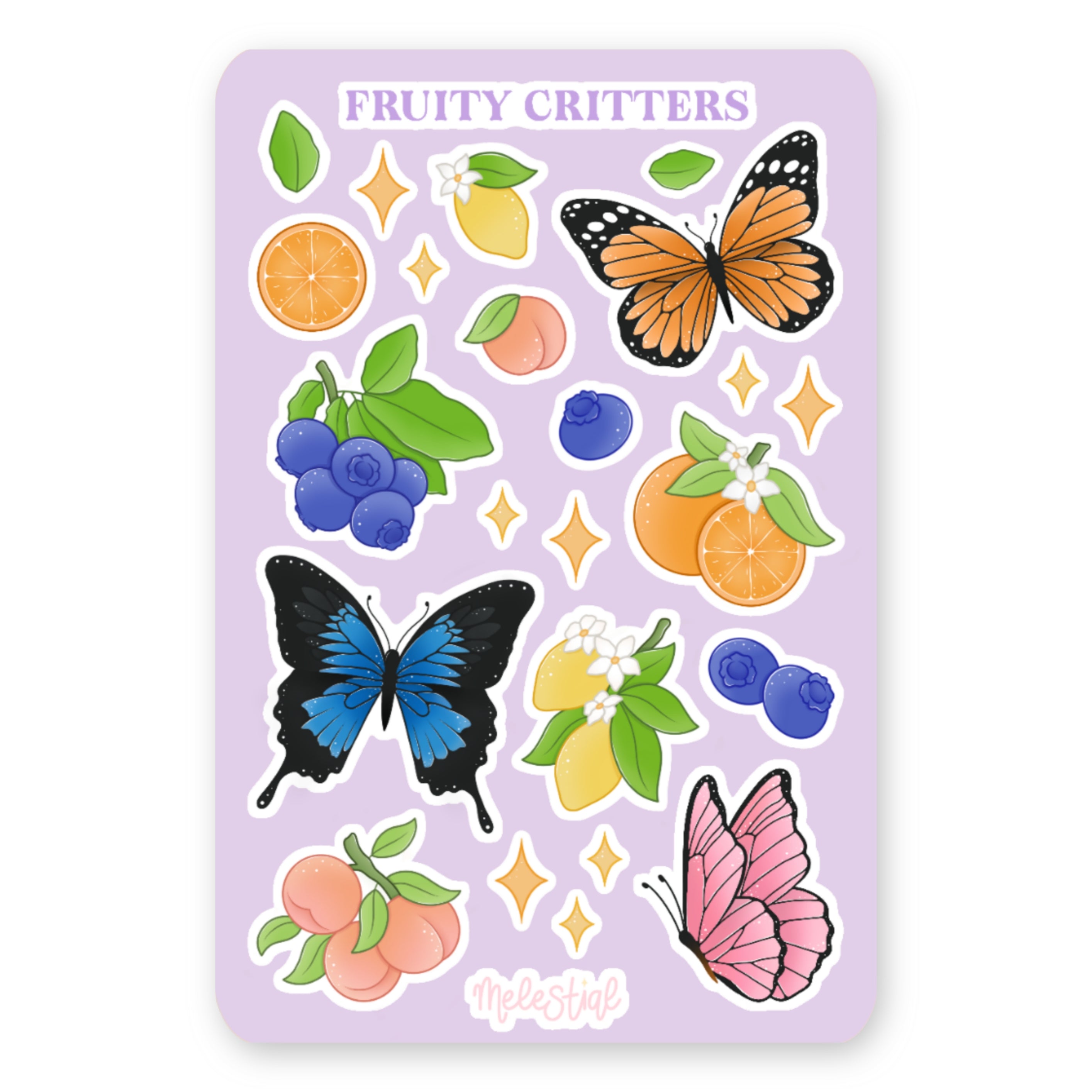 Stickervel Vlinders