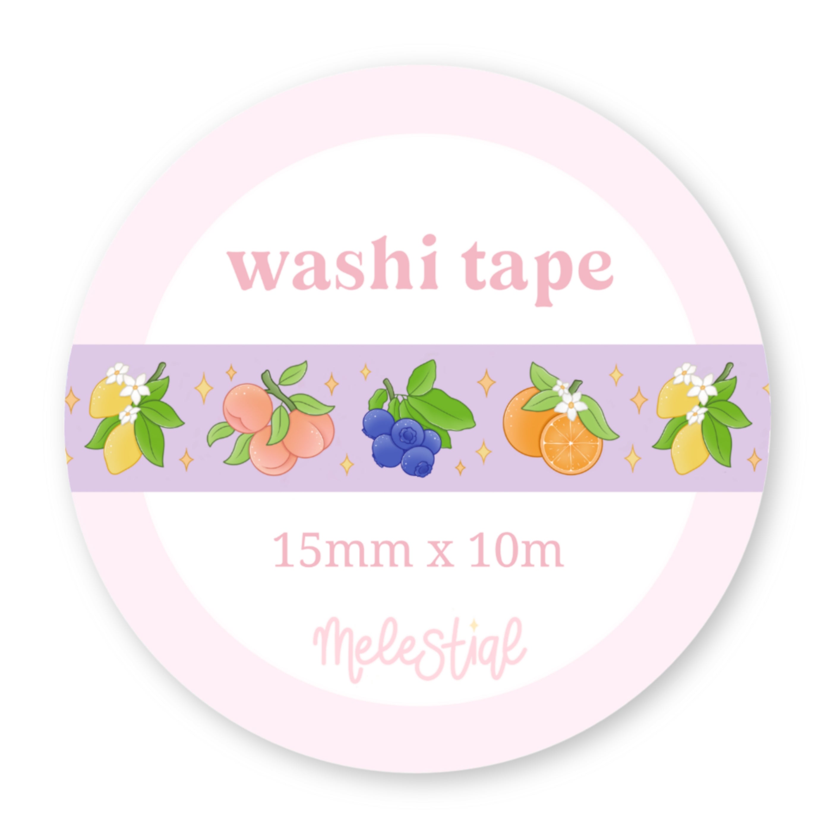 Washi Tape Fruit