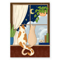 Ansichtkaart Katten A6