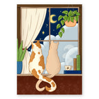 Ansichtkaart Katten A6