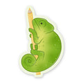 Sticker Kameleon