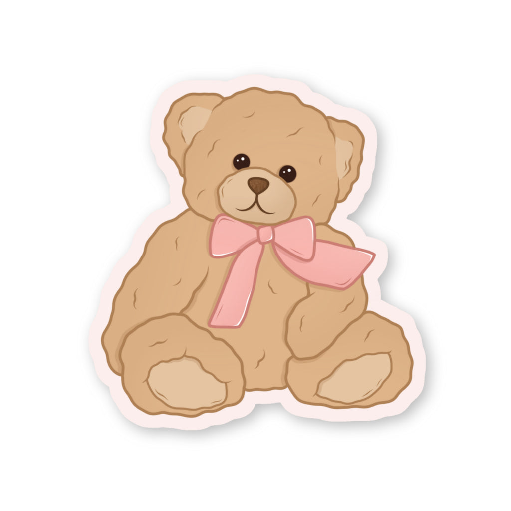 Sticker Teddy Beer