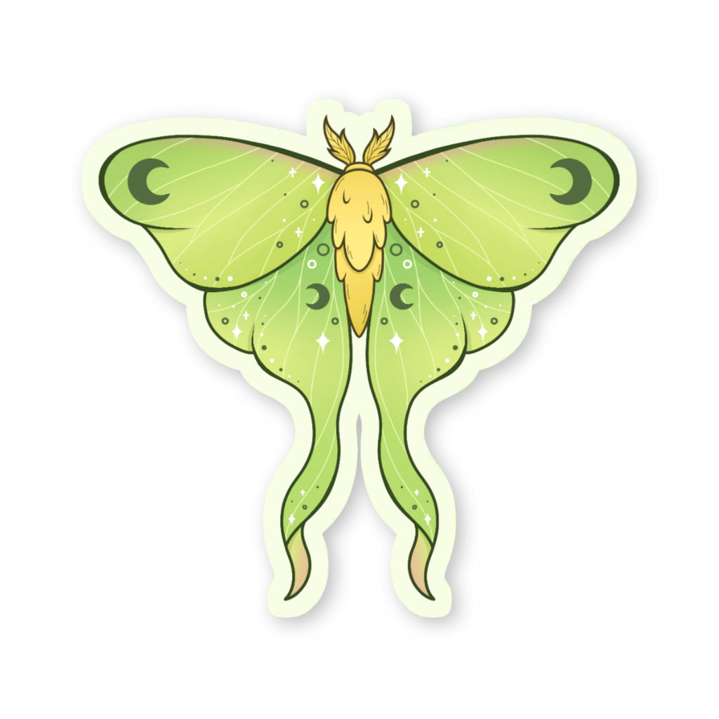 Sticker Lunar Moth