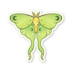 Sticker Lunar Moth