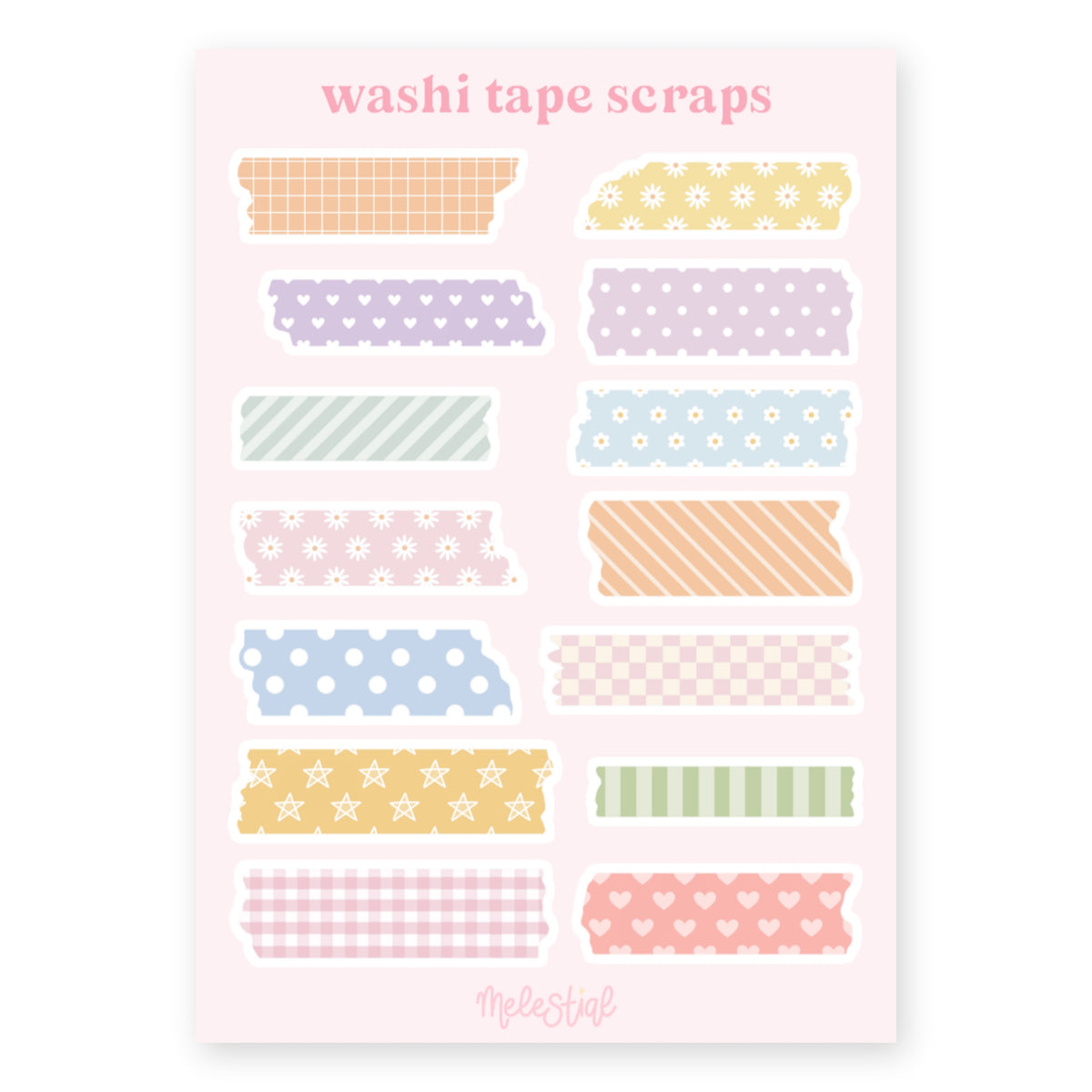 Stickervel Washi Tape
